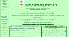 Desktop Screenshot of europadeipopoli.org