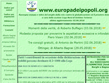 Tablet Screenshot of europadeipopoli.org